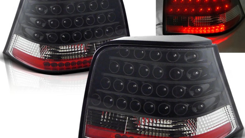 LED stražnja svjetla (crna) / Volkswagen Golf 4 (09.1997-09.2003), LDVW06