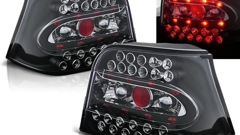 LED stražnja svjetla (crna) / Volkswagen Golf 4 (09.1997-09.2003), LDVW09