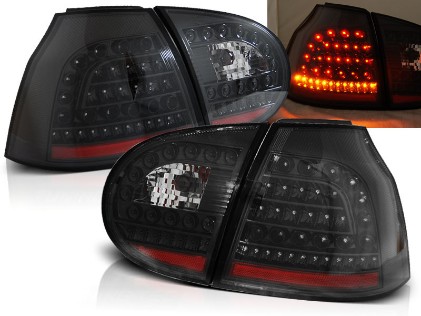 LED stražnja svjetla (crna) / Volkswagen Golf 5 (10.2003-2009), LDVW68