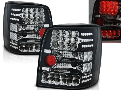 LED stražnja svjetla (crna) / Volkswagen Passat B5 3B (11.1996-08.2000), LDVW16