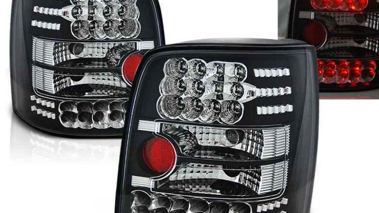 LED stražnja svjetla (crna) / Volkswagen Passat B5 3B (11.1996-08.2000), LDVW16
