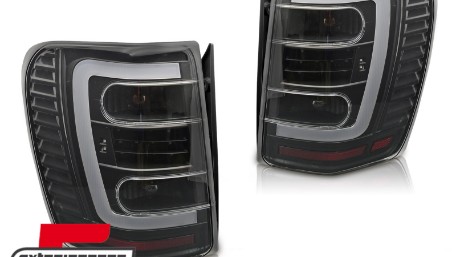 LED stražnja svjetla (crna/kristal) / Jeep Grand Cherokee (1999-05.2005), LDCH38