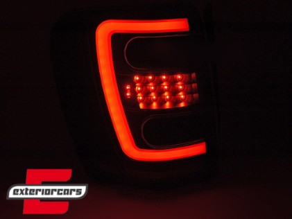 LED stražnja svjetla (crna/kristal) / Jeep Grand Cherokee (1999-05.2005), LDCH38