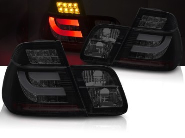 LED stražnja svjetla (crna/smoke) / BMW serije 3 E46 limuzina (1998-08.2001), LDBMN8