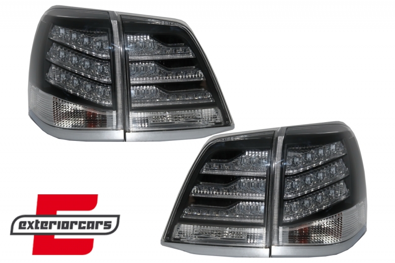 LED stražnja svjetla (crvena/bijela) / Toyota Land Cruiser FJ200 J200 (2008-2011), TLTOLC08FLEDB