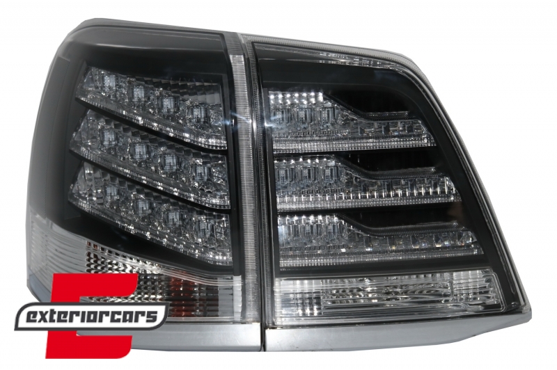 LED stražnja svjetla (crvena/bijela) / Toyota Land Cruiser FJ200 J200 (2008-2011), TLTOLC08FLEDB