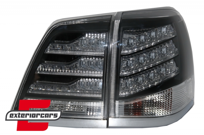 LED stražnja svjetla (crvena/bijela) / Toyota Land Cruiser FJ200 J200 (2008-2011), TLTOLC08FLEDB