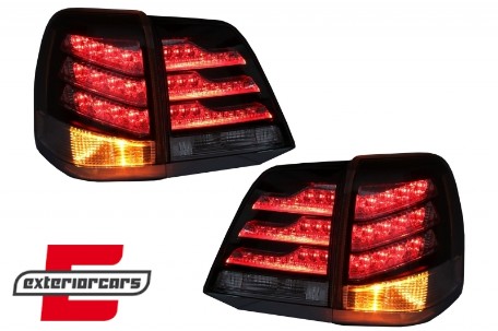 LED stražnja svjetla (crvena/bijela) / Toyota Land Cruiser FJ200 J200 (2008-2011), TLTOLC08FLEDB