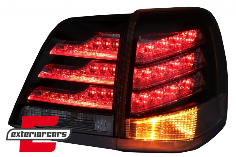 LED stražnja svjetla (crvena/bijela) / Toyota Land Cruiser FJ200 J200 (2008-2011), TLTOLC08FLEDB