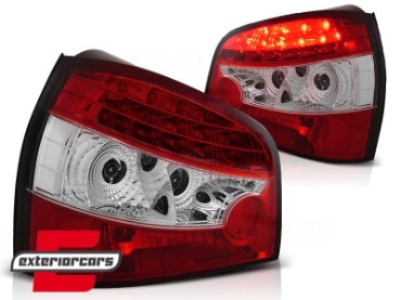 LED stražnja svjetla (crvena/kristal) / Audi A3 (1996-08.2000) Hatchback 3V 5V, LDAU01