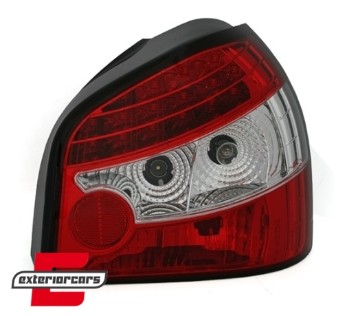 LED stražnja svjetla (crvena/kristal) / Audi A3 (1996-08.2000) Hatchback 3V 5V, LDAU01