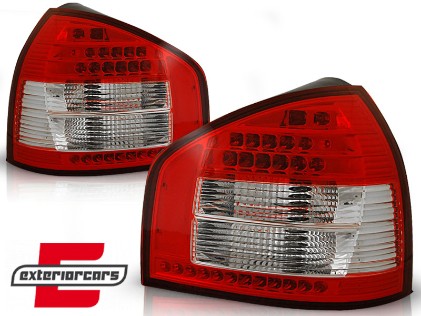 LED stražnja svjetla (crvena/kristal) / Audi A3 (1996-08.2000) Hatchback 3V 5V, LDAU41