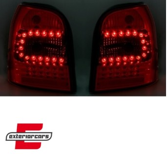 LED stražnja svjetla (crvena/kristal) / Audi A4 B5 (1994-2001) karavan, LDAU93