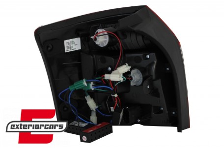 LED stražnja svjetla (crvena/kristal) / Audi A4 B6 (2000-2004) karavan, LDAU34