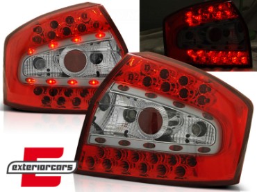 LED stražnja svjetla (crvena/kristal) / Audi A4 B6 (2000-2004) limuzina, LDAU33