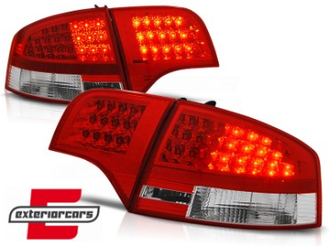 LED stražnja svjetla (crvena/kristal) / Audi A4 B7 (2004-2008) limuzina, LDAU53