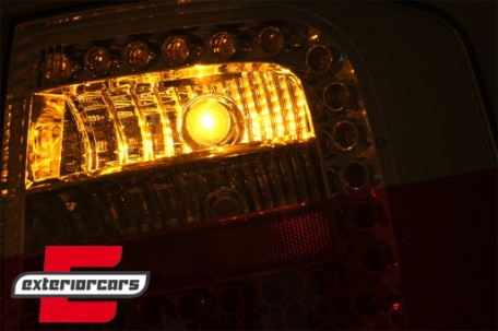 LED stražnja svjetla (crvena/kristal) / Audi A6 4B C5 karavan (1997-2004), LDAU51