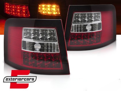 LED stražnja svjetla (crvena/kristal) / Audi A6 4B C5 karavan (1997-2004), LDAUI9