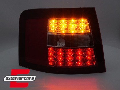 LED stražnja svjetla (crvena/kristal) / Audi A6 4B C5 karavan (1997-2004), LDAUI9