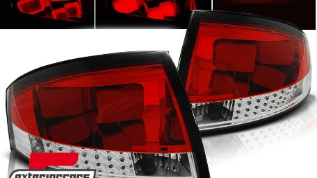 LED stražnja svjetla (crvena/kristal) / Audi TT 8N (1999-2006), LDAU48