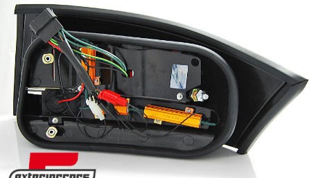 LED stražnja svjetla (crvena/kristal) / Audi TT 8N (1999-2006), LDAU48
