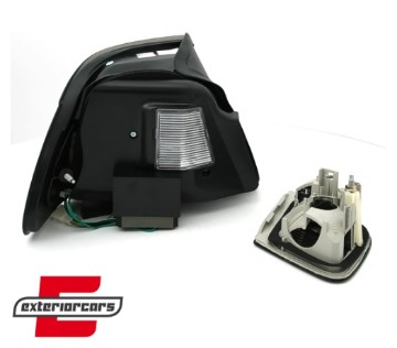 LED stražnja svjetla (crvena/kristal) / BMW serije 3 E46 Cabrio (1999-2003), LDBM49