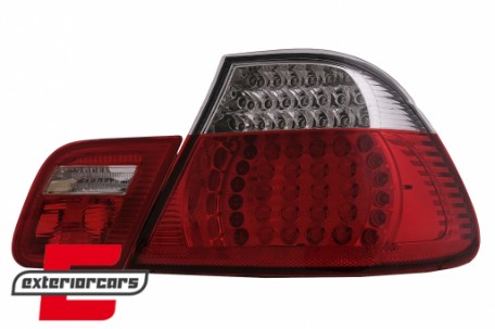 LED stražnja svjetla (crvena/kristal) / BMW serije 3 E46 Coupe (1998-03.2003), LDBM08