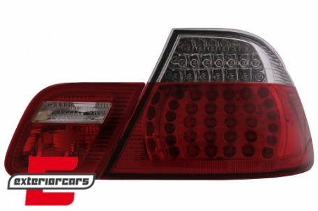 LED stražnja svjetla (crvena/kristal) / BMW serije 3 E46 Coupe (1998-03.2003), LDBM08