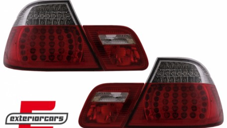 LED stražnja svjetla (crvena/kristal) / BMW serije 3 E46 Coupe (1998-03.2003), LDBM08