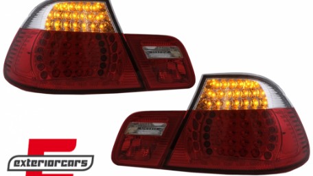 LED stražnja svjetla (crvena/kristal) / BMW serije 3 E46 Coupe (1998-03.2003), LDBM08