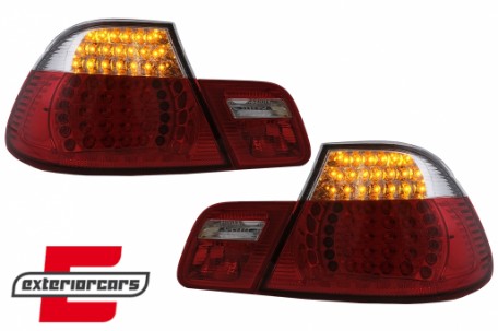 LED stražnja svjetla (crvena/kristal) / BMW serije 3 E46 Coupe (1998-03.2003), LDBM08