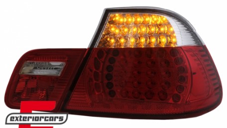 LED stražnja svjetla (crvena/kristal) / BMW serije 3 E46 Coupe (1998-03.2003), LDBM08