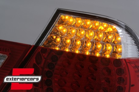 LED stražnja svjetla (crvena/kristal) / BMW serije 3 E46 Coupe (1998-03.2003), LDBM08