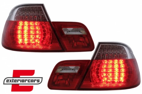 LED stražnja svjetla (crvena/kristal) / BMW serije 3 E46 Coupe (1998-03.2003), LDBM08