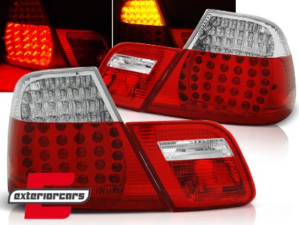 LED stražnja svjetla (crvena/kristal) / BMW serije 3 E46 Coupe (1999-03.2003), LDBM69
