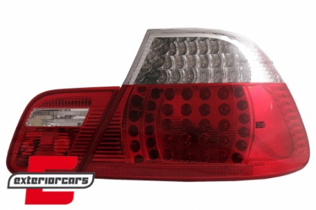 LED stražnja svjetla (crvena/kristal) / BMW serije 3 E46 Coupe (1999-03.2003), LDBM69