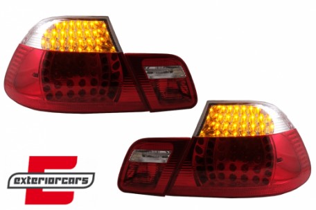 LED stražnja svjetla (crvena/kristal) / BMW serije 3 E46 Coupe (1999-03.2003), LDBM69