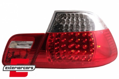 LED stražnja svjetla (crvena/kristal) / BMW serije 3 E46 Coupe (1999-03.2003), LDBM69