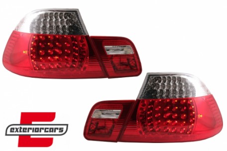 LED stražnja svjetla (crvena/kristal) / BMW serije 3 E46 Coupe (1999-03.2003), LDBM69