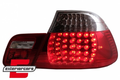 LED stražnja svjetla (crvena/kristal) / BMW serije 3 E46 Coupe (1999-03.2003), LDBM69