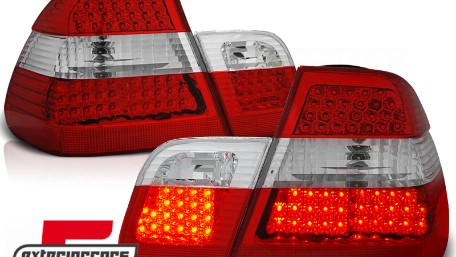 LED stražnja svjetla (crvena/kristal) / BMW serije 3 E46 limuzina (09.2001-2005), LDBM58