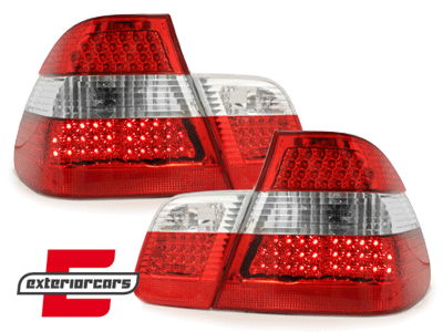 LED stražnja svjetla (crvena/kristal) / BMW serije 3 E46 limuzina (09.2001-2005), LDBM58