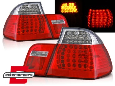 LED stražnja svjetla (crvena/kristal) / BMW serije 3 E46 limuzina (09.2001-2005), LDBM78