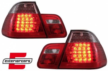 LED stražnja svjetla (crvena/kristal) / BMW serije 3 E46 limuzina (09.2001-2005), LDBM78