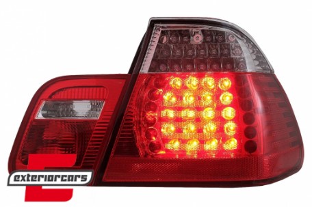 LED stražnja svjetla (crvena/kristal) / BMW serije 3 E46 limuzina (09.2001-2005), LDBM78