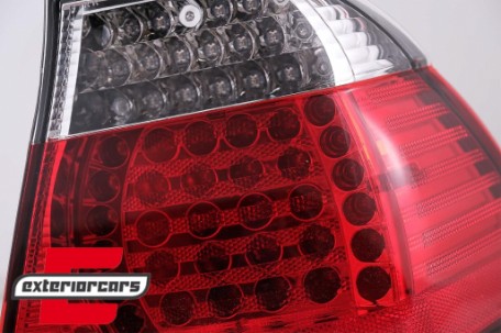 LED stražnja svjetla (crvena/kristal) / BMW serije 3 E46 limuzina (09.2001-2005), LDBM78
