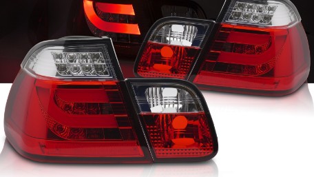 LED stražnja svjetla (crvena/kristal) / BMW serije 3 E46 limuzina (09.2001-2005), LDBMO4