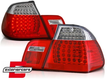 LED stražnja svjetla (crvena/kristal) / BMW serije 3 E46 limuzina (1998-08.2001), LDBM07