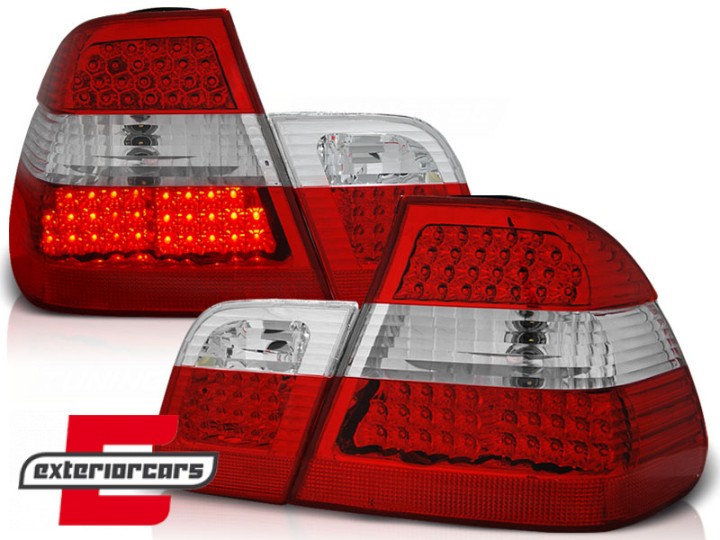 LED stražnja svjetla (crvena/kristal) / BMW serije 3 E46 limuzina (1998-08.2001), LDBM40