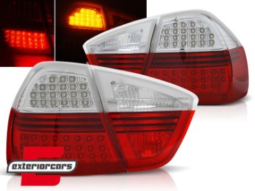 LED stražnja svjetla (crvena/kristal) / BMW serije 3 E90 limuzina (2005-2008), LDBM67